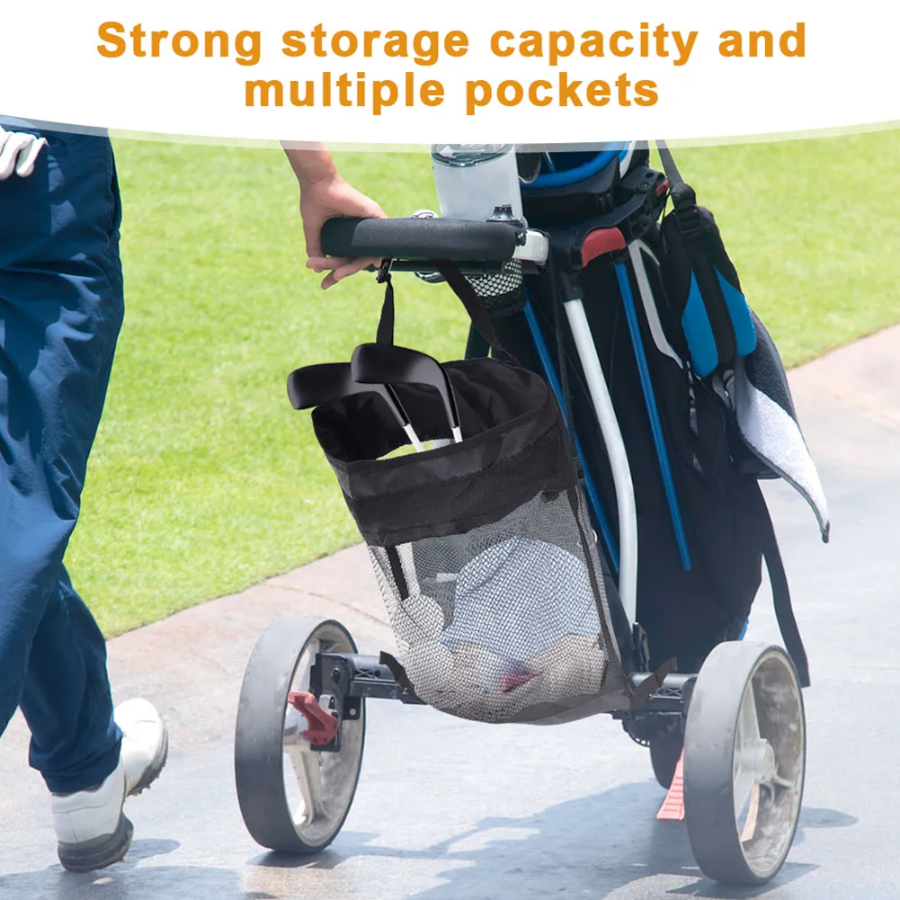 For Golf Carts Cart Storage Solutions Golf Cart Storage Bag Golf Course Outdoor Activities Compatible With Most Models