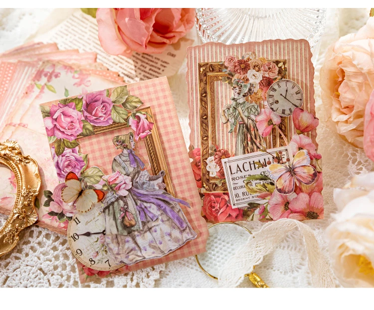 30 Teile/paket Sanfte Wind Serie Scrapbooking Dekorative Papier Material Perfekt für Collage Journaling Handwerk Diy Liefert – Detail 3