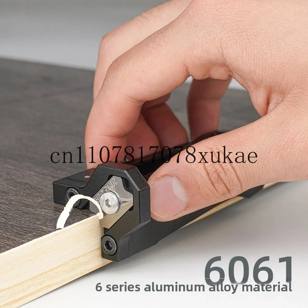 Woodworking Edge Banding Manual Arc Edge Trimmer Furniture Ecological Board Chamfer Rounded Corner Wood Board Burr Scraper