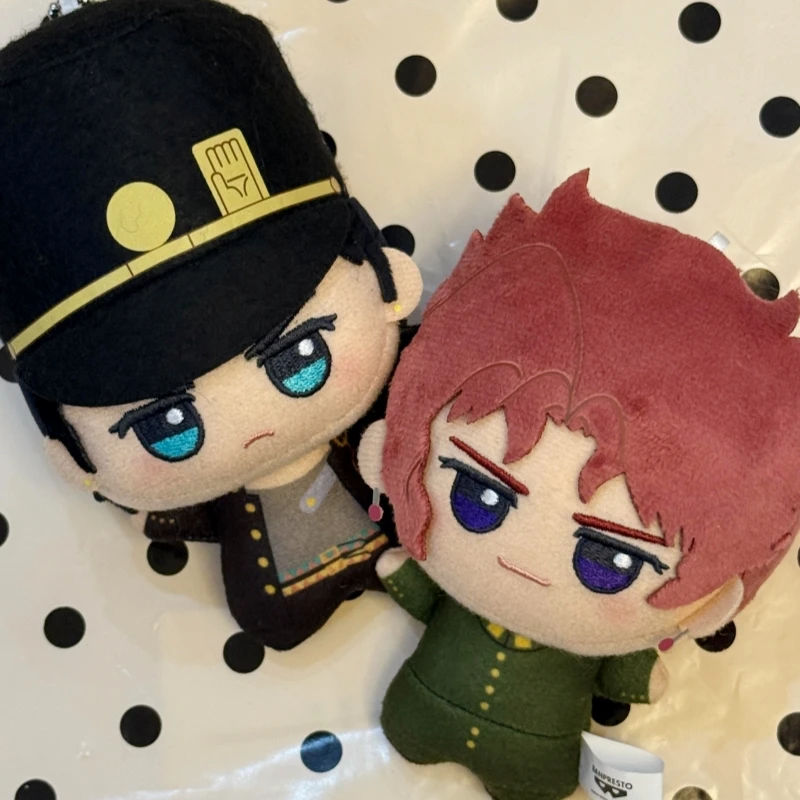 Niedlicher Anime JoJo's Bizarre Adventure Plüsch-Schlüsselanhänger Kujo Jotaro DIO Kakyoin Noriaki Baumwollpuppe Kawaii Anhänger Fangeschenke