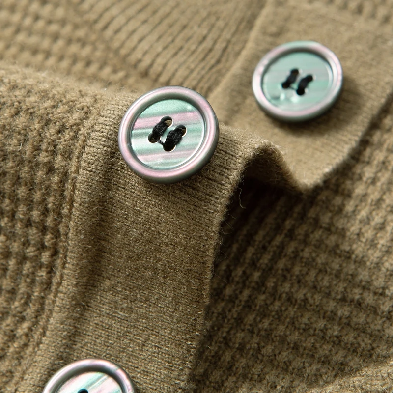 Suéteres masculinos pulôver camisola de lã de lã malha jumper base camisa de malha inverno pesado térmico engrossado quente