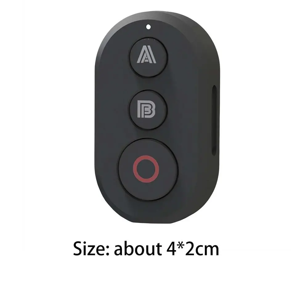 Wireless Camera Remote Control Shutter Control Rechargeable Bluetooth Remote Control Scrolling Function for DJI Action4/5pro