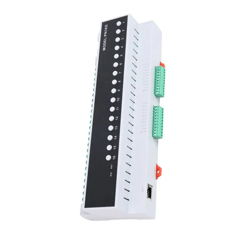 ABZC-Tuya Smart Zigbee Relay Switch 16 Gang Relay Switch Remote Control Appliance Control Module 110V-240V APP Voice Control