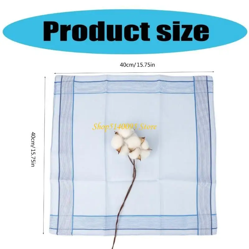 DXAE Wedding Pocket Square Plaids Pocket Handkerchief for Grooms Ladies Women Handkerchiefs Wedding Hankies