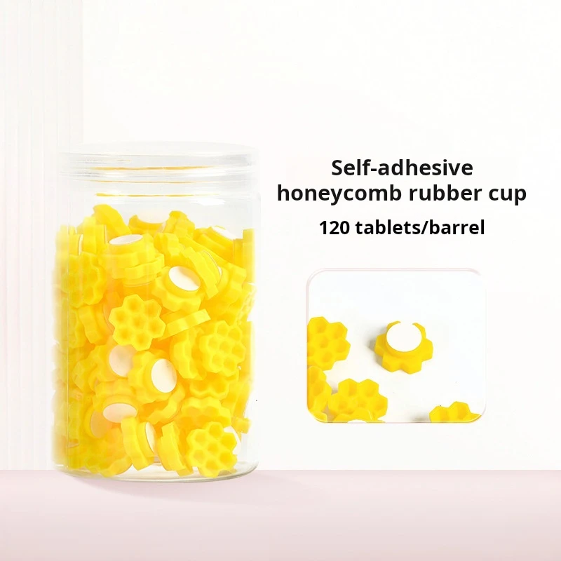 120 unids/caja autoadhesivo extensión de pestañas pegamento tazas retardo taza injerto herramienta de maquillaje de pestañas tatuaje adhesivo pigmento tazas