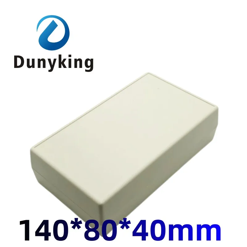 1pcs Waterproof Plastic Project Electronic Instrument Case Enclosure Box 140X80X40mm White Wire Junction Boxes