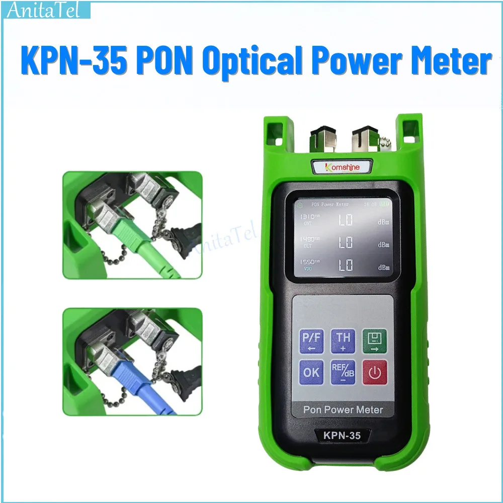 FTTX FTTH Komshine KPN-35Pon Cable Handheld Fiber Optical Tester PON Power Meter