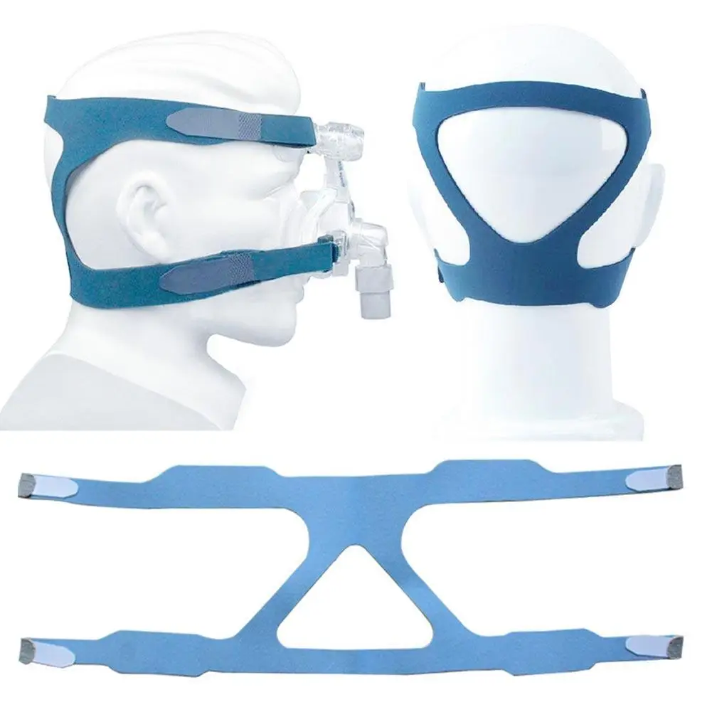 Universal Kopfbedeckung Stirnband Schlaf Apnoe Schnarchen ohne Maske Ersatz Kopfband für CPAP Kopfbedeckung Cpap Maschine Ventilator