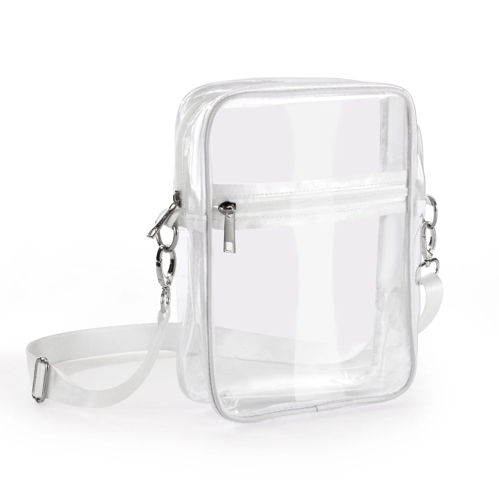 

Cross-border Transparent Pvc Cosmetic Bag Travel Outdoor Sports Portable Storage Bag Waterproof Detachable Visual Simple Bag