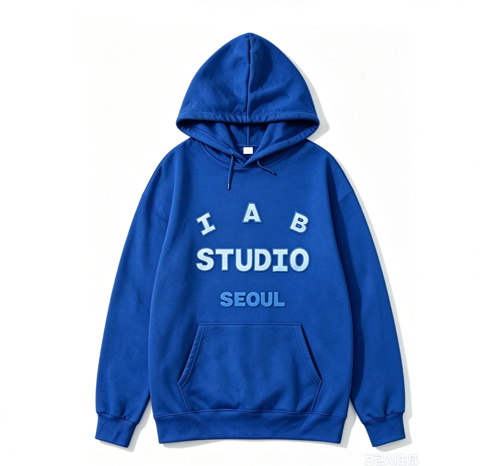 2026 neuer Hoodie mit gemusterten, verzerrten Mustern, mehrreihiger Textgrafik und allmählichen Farbverläufen, geeignet für Männer und Frauen – Detail 5