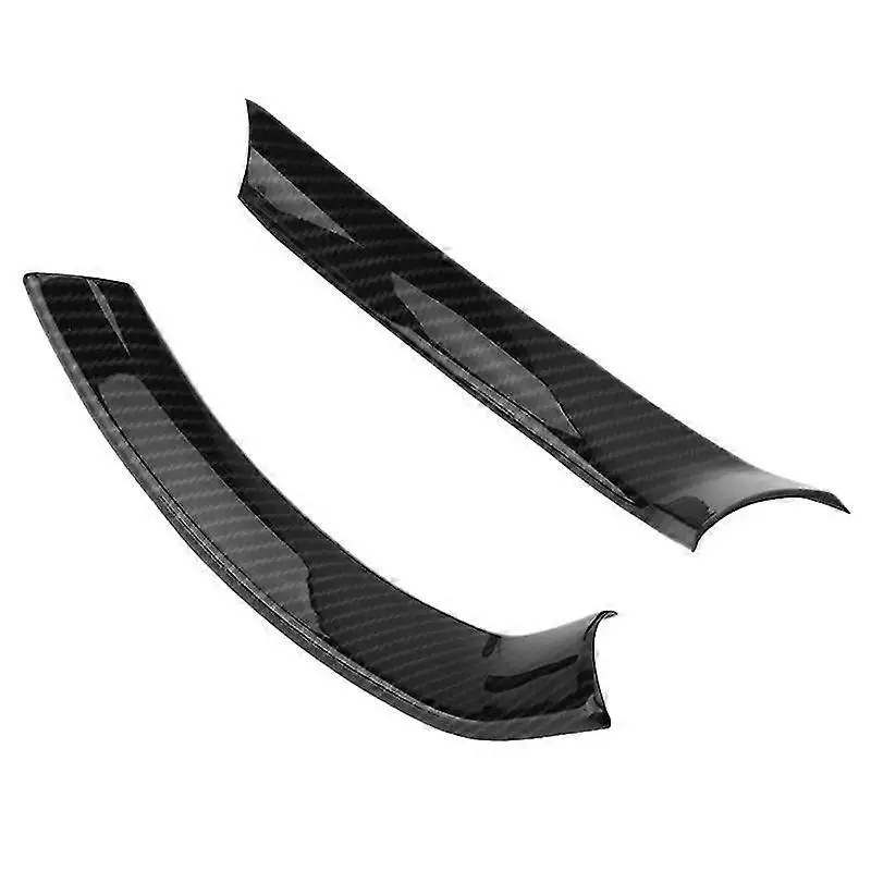 

2pcs Carbon Pattern Color Car Interior Carbon Fiber Cover ABS Material for Alfa Romeo Stelvio 2017-2018 Giulia 2016-2018 Motor