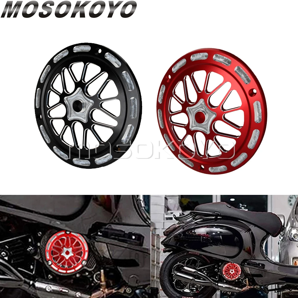 

For Spring Sprint 125 150 Primavera 125 150 2013-21 Motorcycle Engine Covers Fan Cover Protector Scooter Radiator Guard Covering