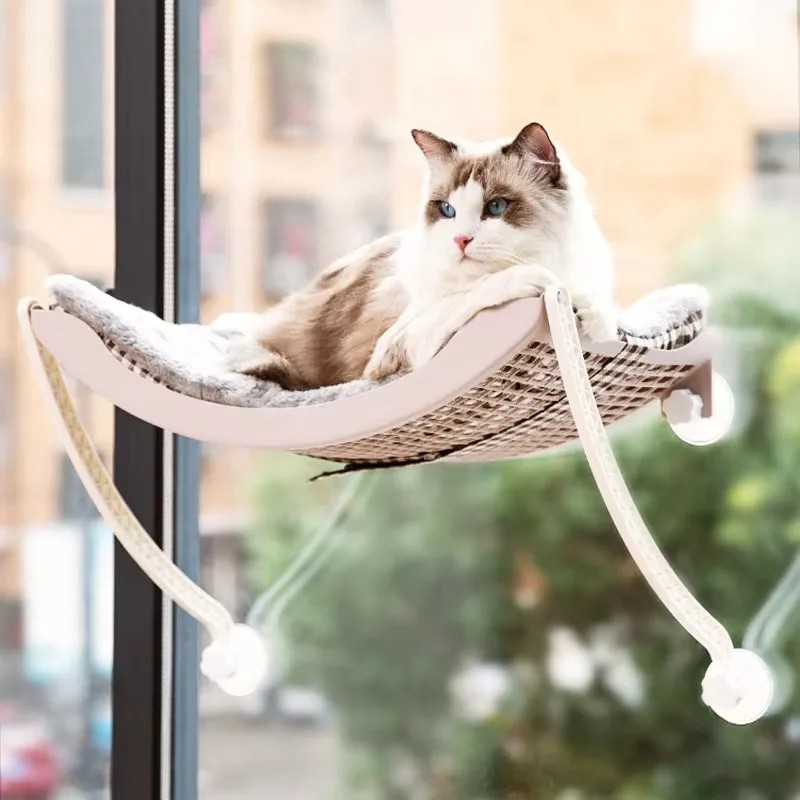 

Manufacturer Plastic Dog Pet cat Window Hammock Bed with Blanket