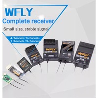 WFLY Receiver RF209S 201S 206S 207S RC Plane Part 4CH All Models Available for WFLY 7 9 ET16S Remote Control Airplane Hobby Fans