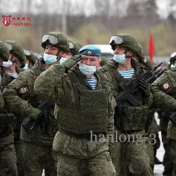 Russian 6B46 integrated tactical vest Russian airborne troops little green man