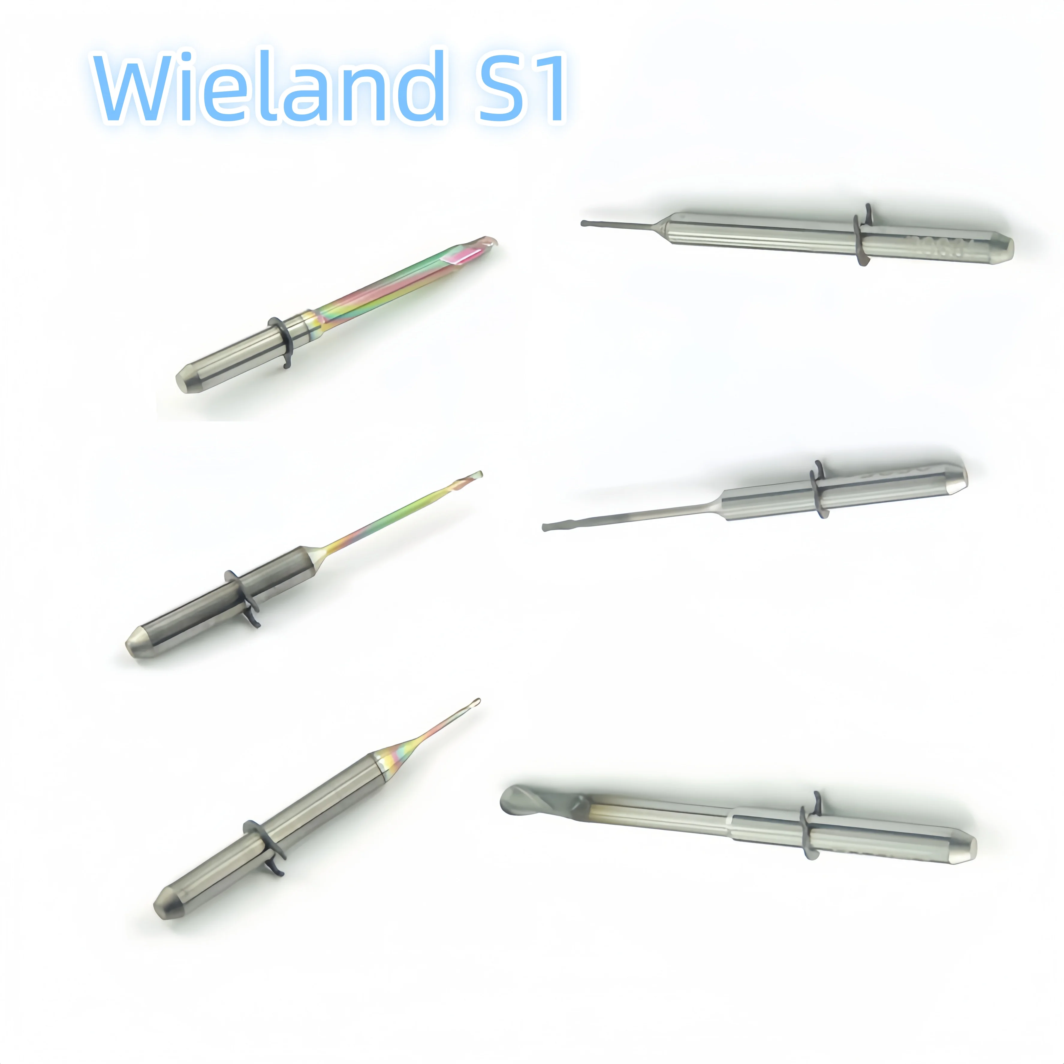 Wieland S1 أزيز طحن الأسنان طول 40 مللي متر ل PMMA زركونيا مختبر الأسنان آلة طحن طحن المواد الحفر أداة طب الأسنان