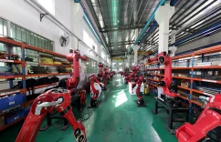 New Four Axis Pick Place Robot BRTIRPZ1508A Industrial Arm Stacking Palletizing