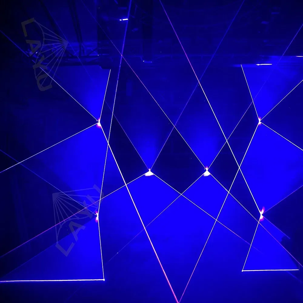 방수 10W RGB 애니메이션 레이저 조명 (야외 무대 행사용)