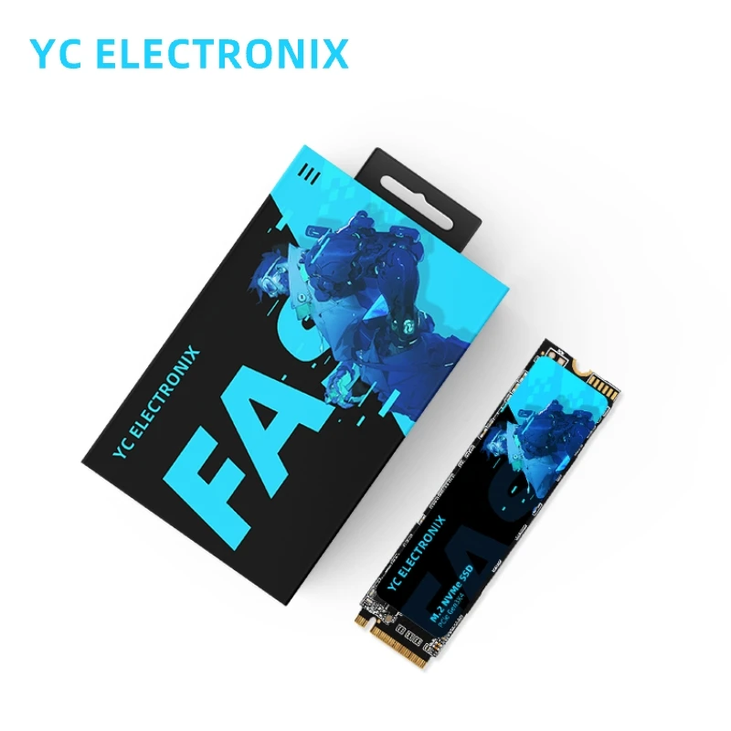 YC ELECTRONIX عالي السرعة m.2 NVMe PCIe 3.0 2280 للكمبيوتر المحمول 256gb 512gb 1tb 2tb 4tb SSD