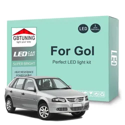 LED Interior Light Kit For Volkswagen VW Gol G4 G5 G6 G7 Car Accessories Canbus Indoor Bulb Reading Trunk License Plate Lamp