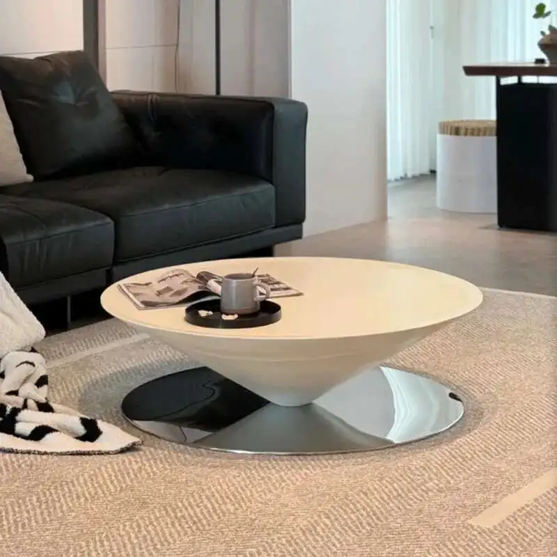 

French Creative Coffee Table Living Room Household Designer Models Minimalist Coffee Table Hall Mesa De Centro Sala Furniture