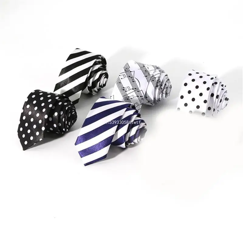 Versatiles Fashion Necktie Student Styles Uniform Tie Exquisites Craftsmanship for Weddings, and Office Meetings Dropship