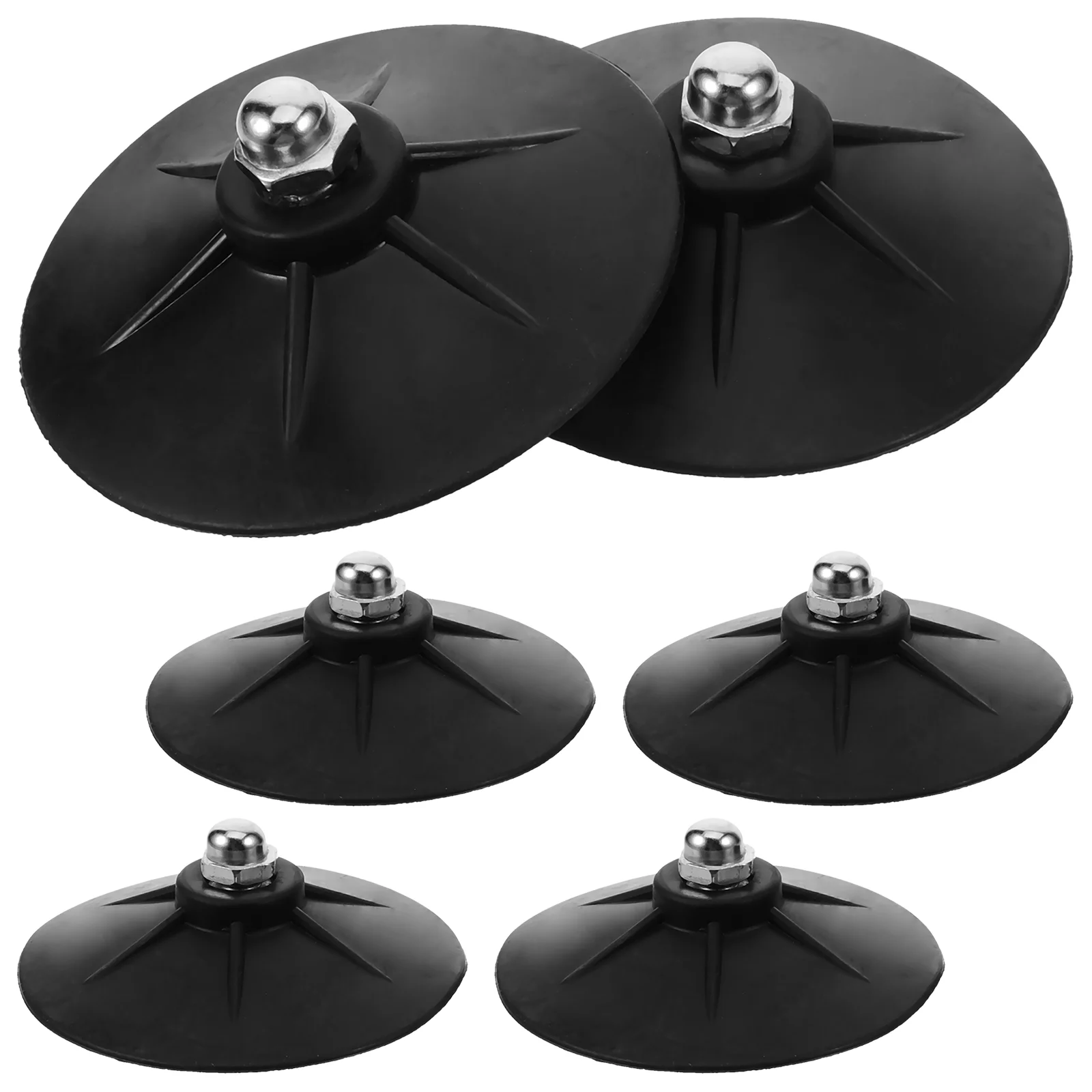 

6 Pcs Sandbag Sucker Sandbags Punching Accessories Replacement Base for Freestanding Rubber Suction Cups Boxing