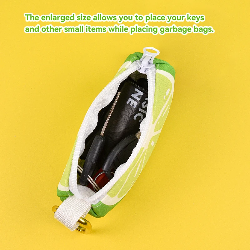 New Cute Fruit Pet Poop Bag Storage Can Be Connected To Any Dog ​​leash Bag Pet Garbage Bag Dispenser Toilet Bag Storage Bag - view 6