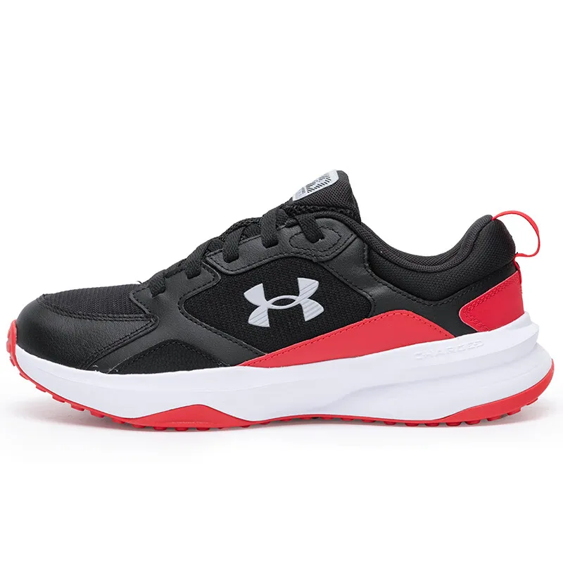 Under Armour men's shoes 2024 new comfortable breathable wear fashion trend fitness training cushioned running shoes 3026727-001