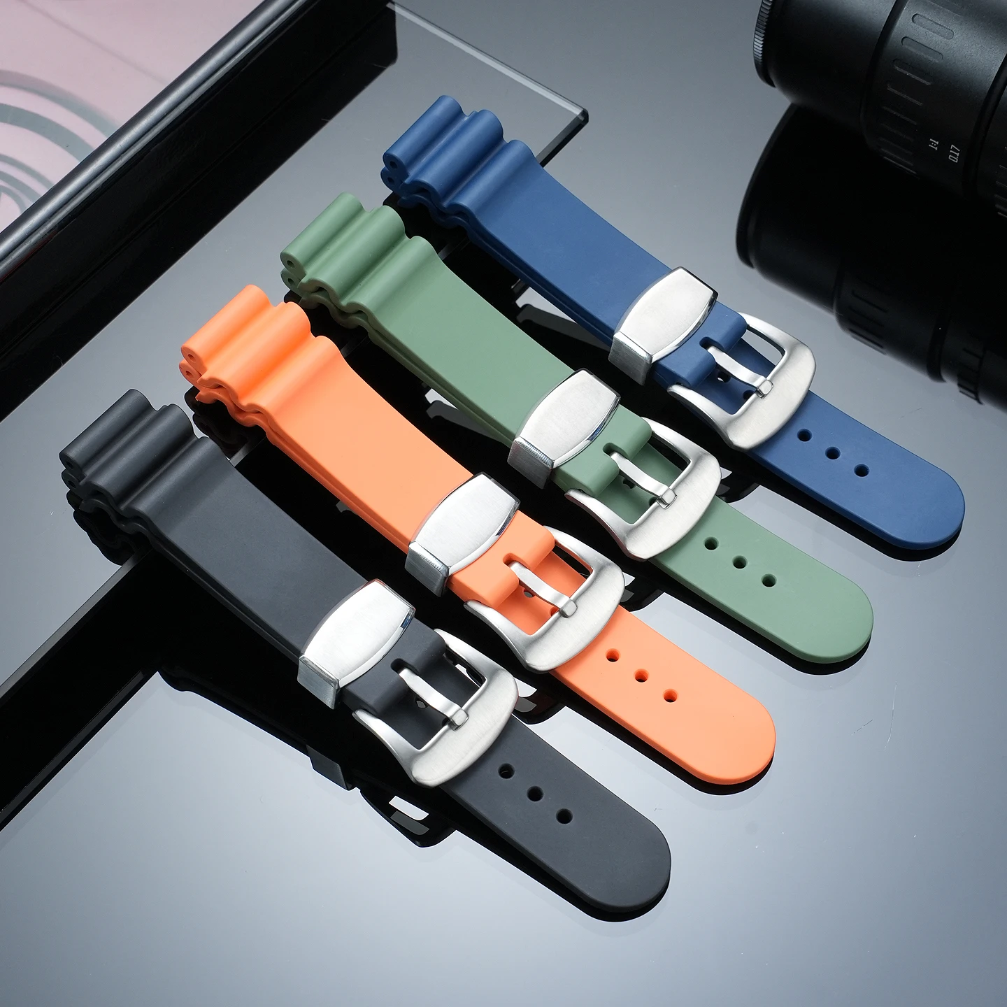 For Seiko Diver Series: FMK No - Rubber Strap Diver recension och pris