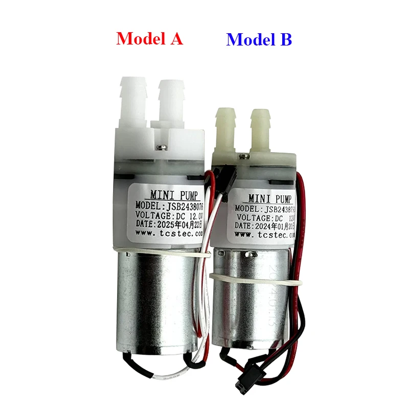 1PCS JSB2438 Mini 370 Water Pump DC 12V 0.9L/min 1.2L/min Micro 27mm Diaphragm Self-priming Suction Pump Tea Table Pumping