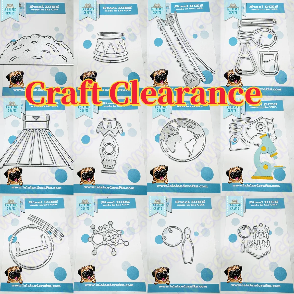 Craft Clearance Earth Moon Spaceship Bowling Metal Cutting Dies DIY Make Card Scrapbook Embossed Decoration Paper Album 2025 New