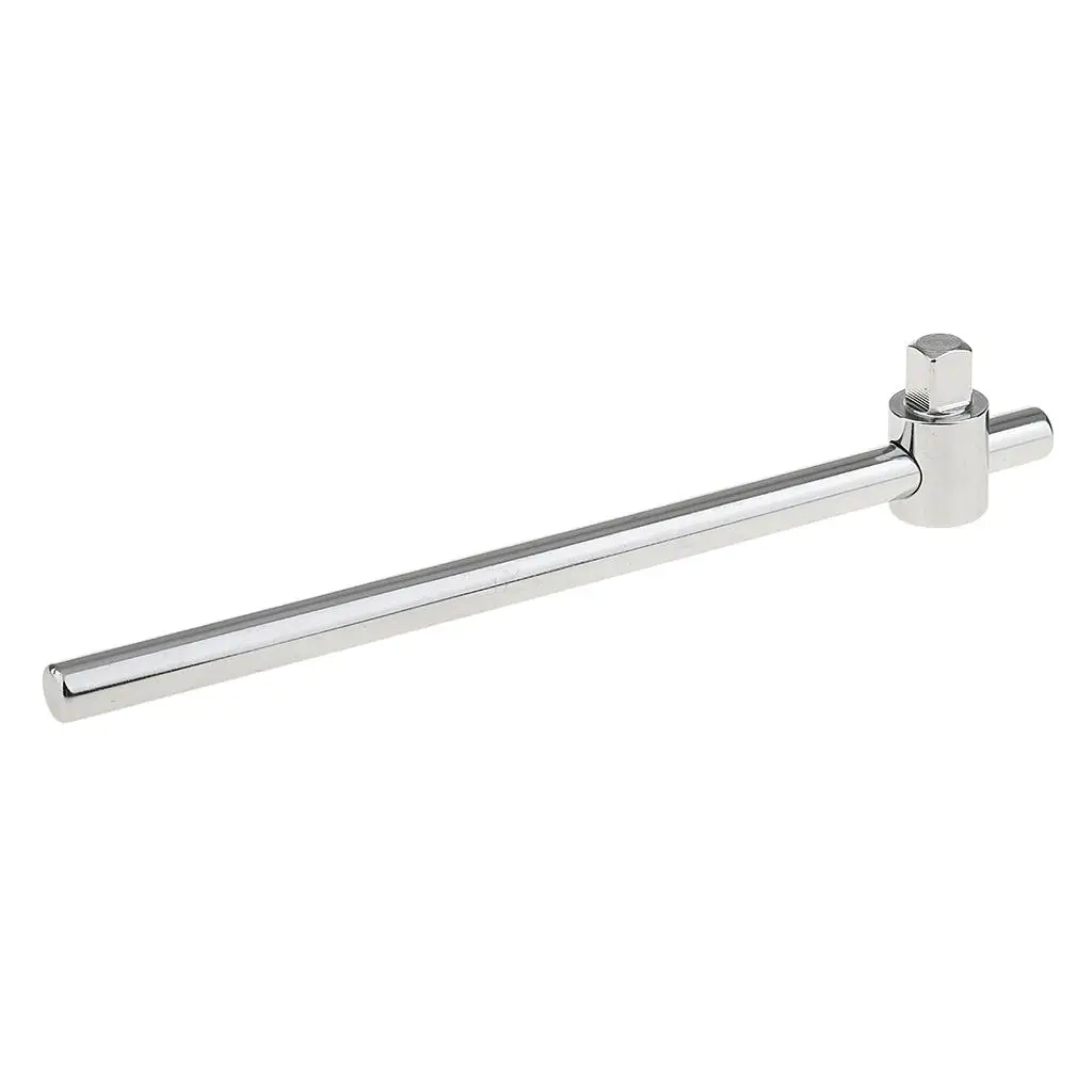10mm Socket Spanner Chrome Plated Sliding Handle Tool 3/8 Drive Wrench for Bike and Motor Repair