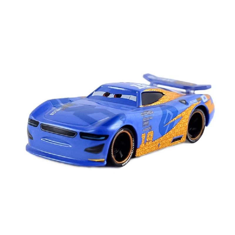 Disney-Carros Pixar Brinquedos Transparente, Relâmpago McQueen, Mack, Caminhão de Bombeiros, Jackson, Tempestade, Mater, Metal Fundido, Modo Liga,