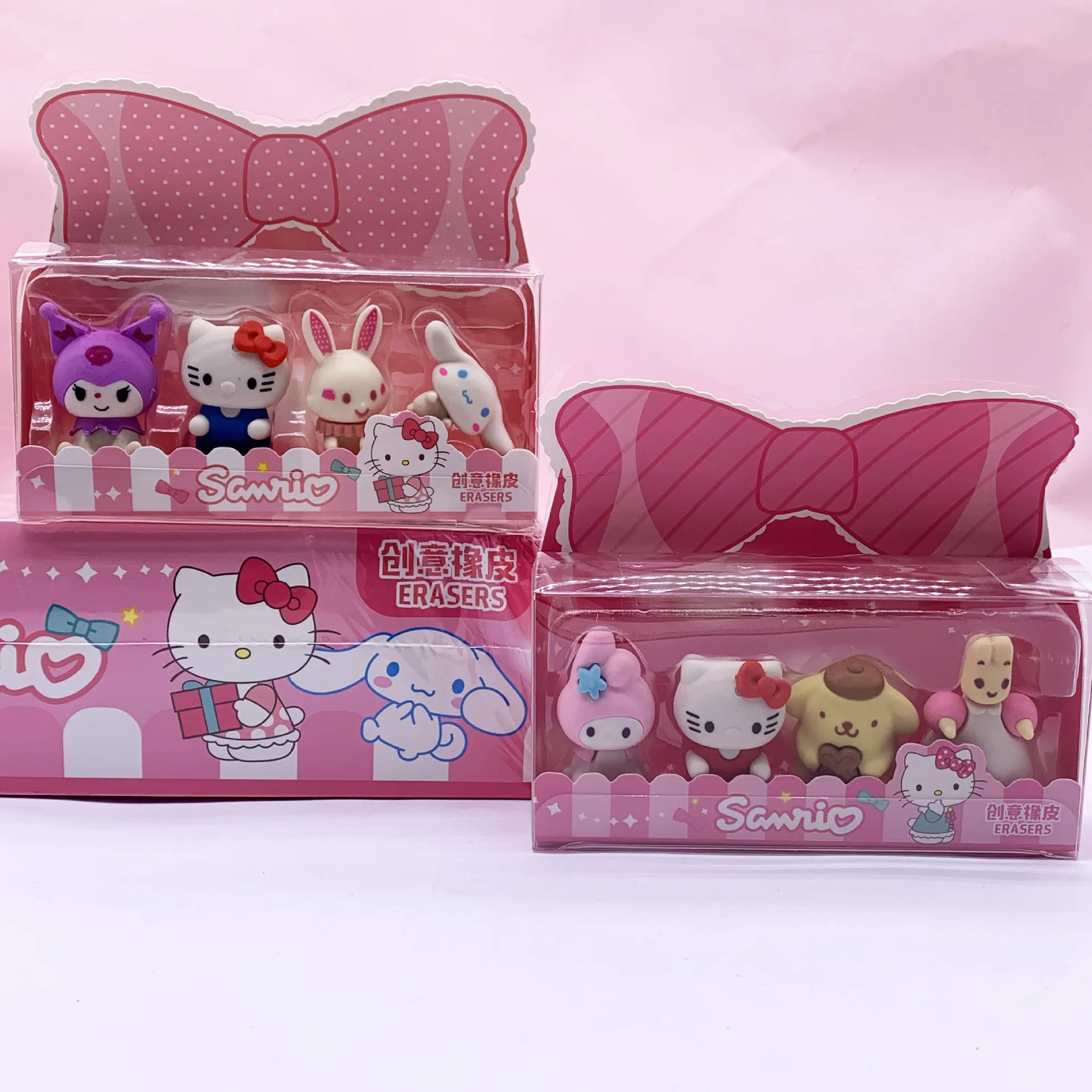 

Melody Kuromi Cinnamoroll Cinnamoroll eraser set for children and students only cartoon animation peripheral new style cute