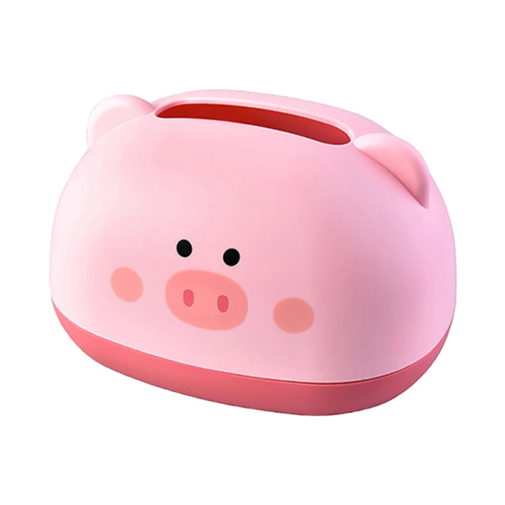 Napkin Holder Household Living Room Dining Room Creative Pig Storage Box Simple Storage Tissue Box