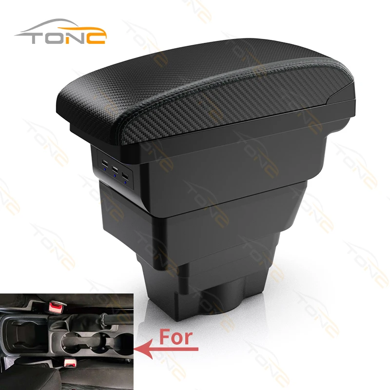 For Opel Astra Armrest Box Retrofit parts For Opel Astra J Car Armrest Center Storage Box Interior details Car Accessories USB