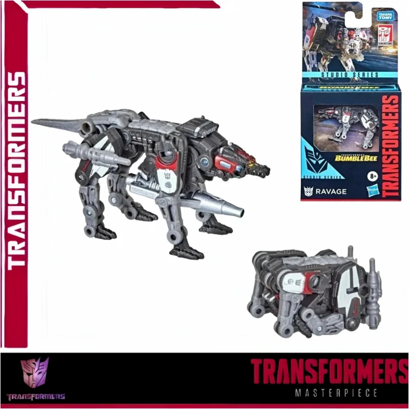 In Stock Takara Tomy Transformers Toy Studio Series 86  Core Level Ravage Action Figure Robot Toys Gifts Classic Anime Figures