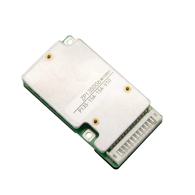 48V 13S 15A BMS Protection Board for 18650 Ternary Lithium Battery Pack Electric Vehicle E Bike Scooter Balance Charger