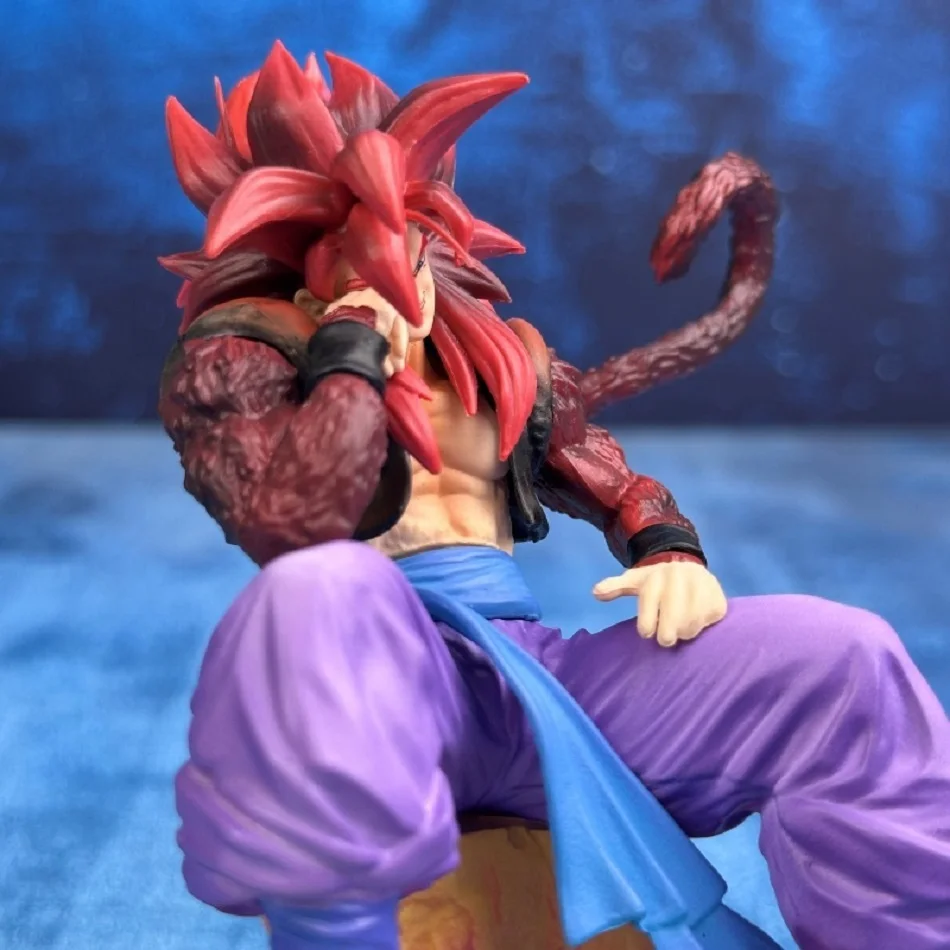12cm Dragon Ball GT Anime Figur Super Saiyajin 4 Gogeta Action-Modell Son Goku/Vegeta GK Figurine PVC Sammlerstück Weihnachtsgeschenk – Detail 6