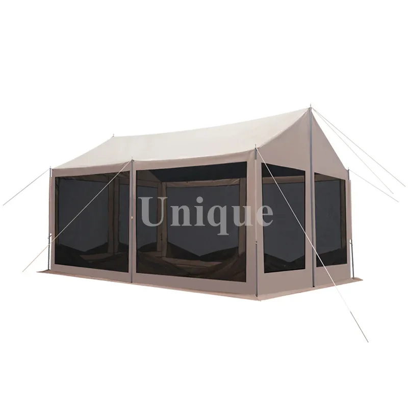 Mosquito Proof Camping Tent, Team Awning, Family Mesh Tarp, Beach Pergola, Car Shelter