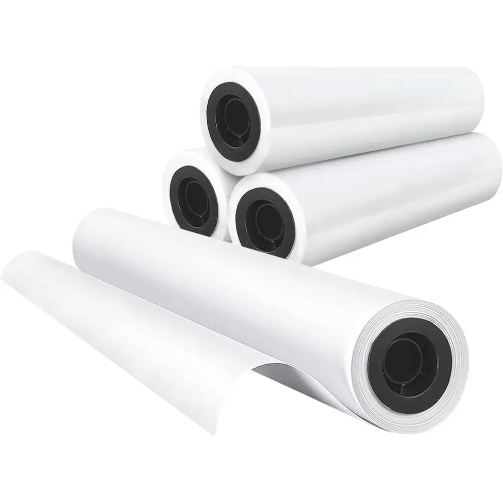 

24 x 150' Wide Format Paper, 4 Rolls, 20lb Bond Rolls on 2 Core, Suitable for CAD and Inkjet Printing