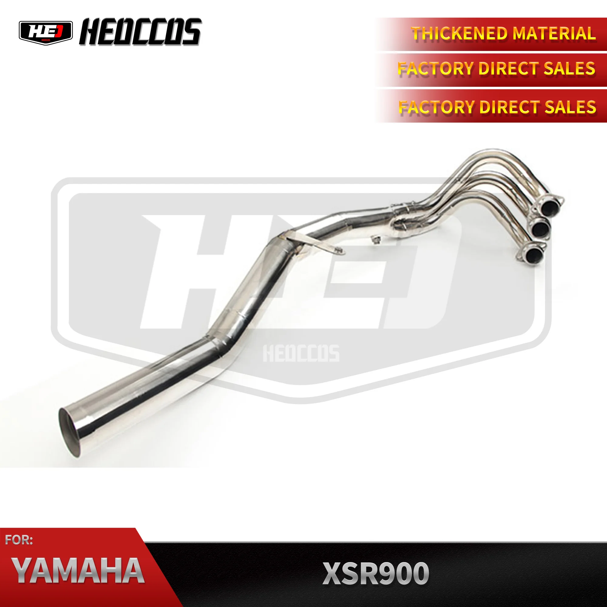 

HEO Motorcycle Exhaust Pipe Muffler Full System For Yamaha XSR900 2014-2020 Exhaust Racing Titanium Alloy Exhaust