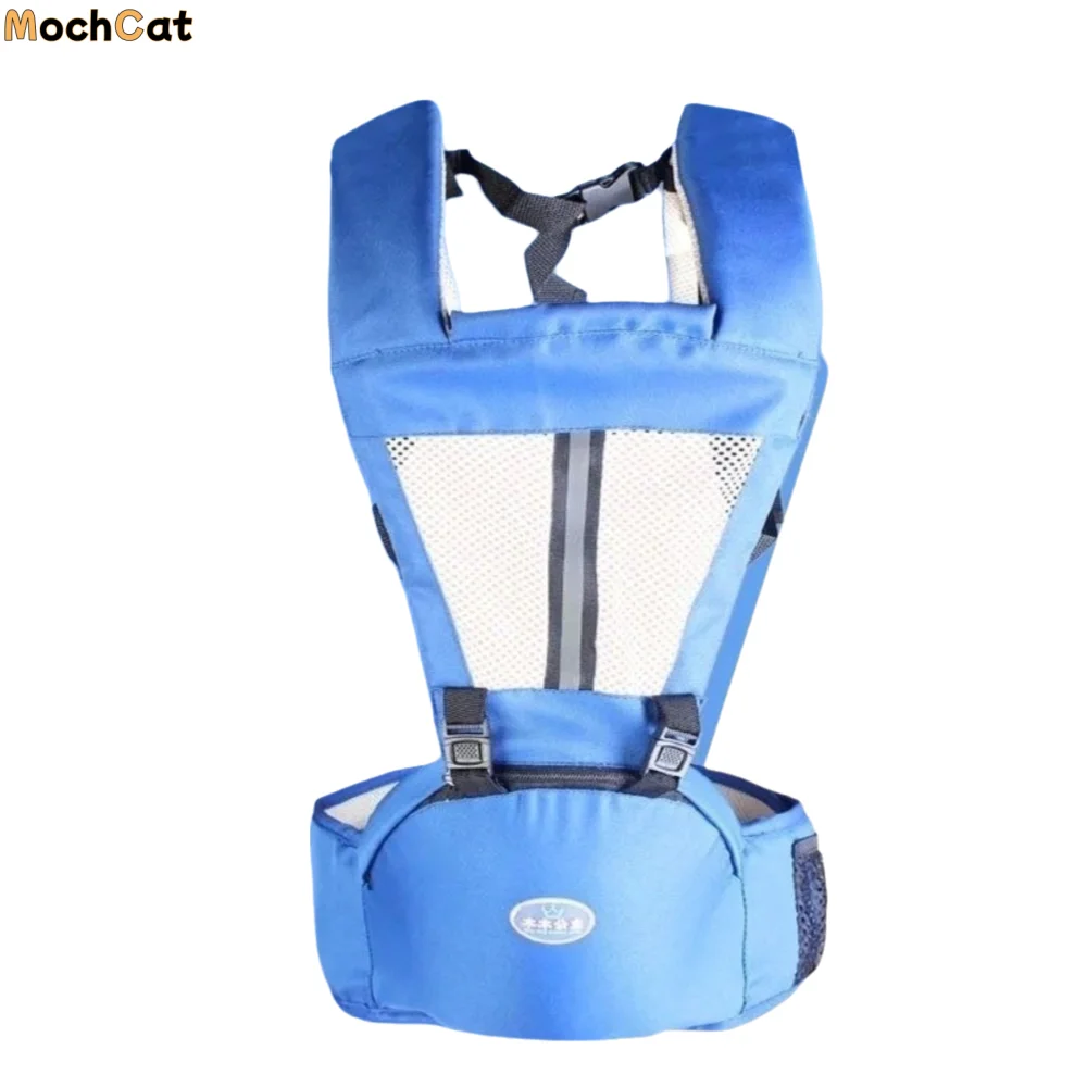 

Newborn Front Holding Baby Carrier Soft Material Sling Design Baby Waist Stool Waist Stool Strap 360 Ergonomic Carrier