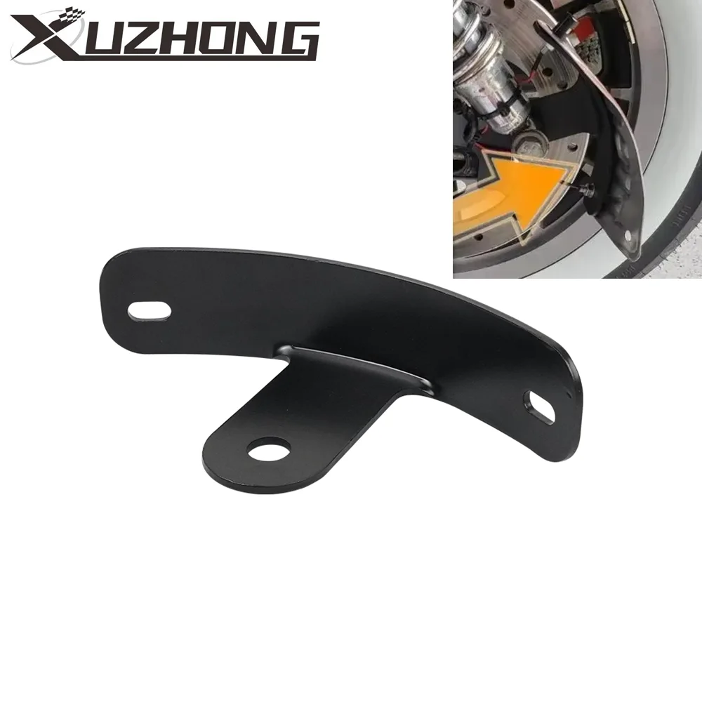 For Harley Davidson Sportster 48 72 Nightster Roadster 1993-Up Holder Curved Side Rear License Plate Tag Mount Bracket Support