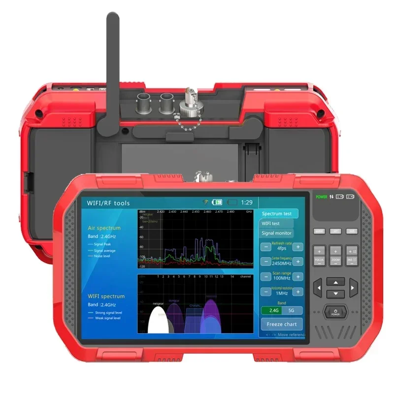 A86 7 Inch HD Combine Tester H.265 4K IP camera tester 8MP TVI CVI 5MP AHD CVBS TDR CCTV Tester Monitor Digital Multimeter