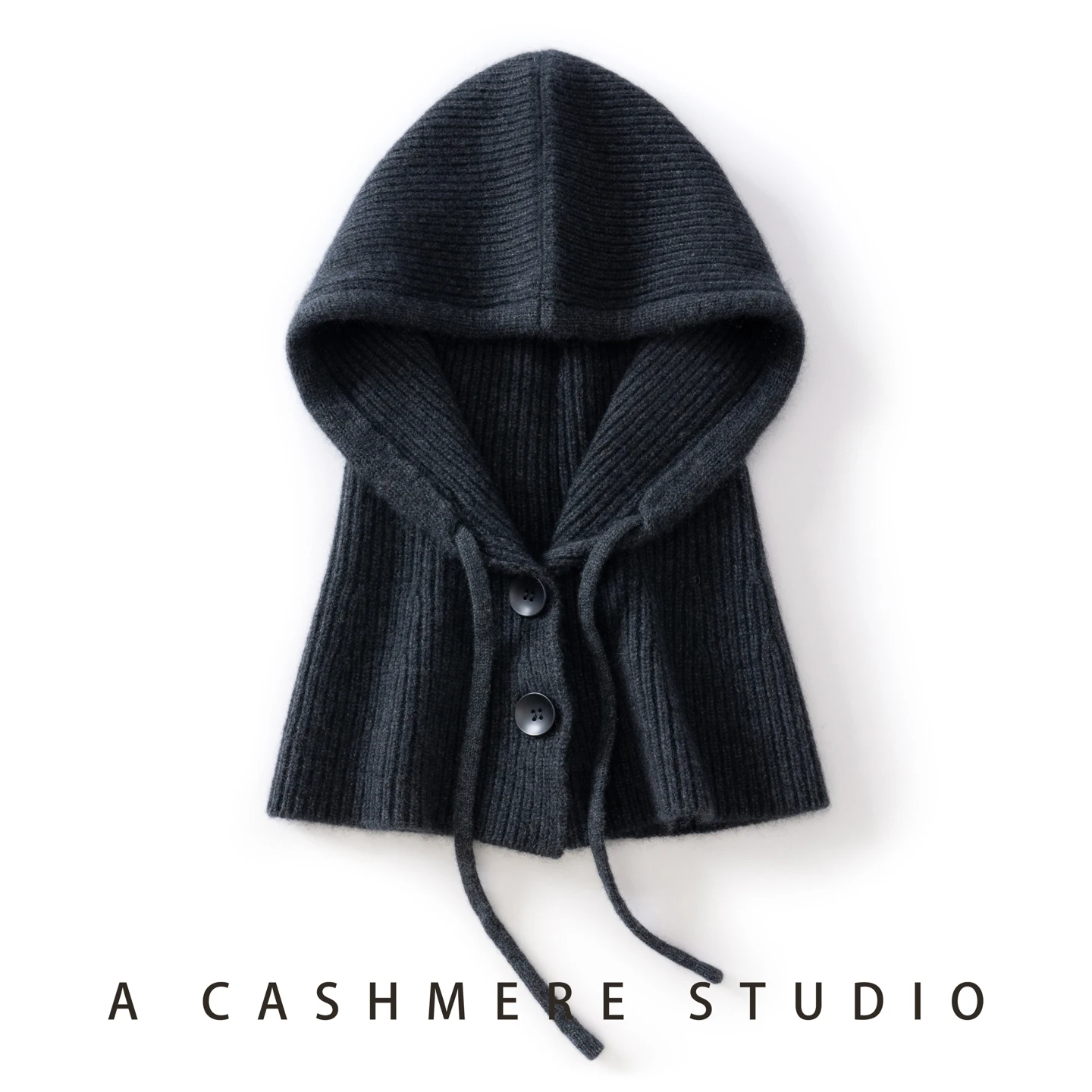 MERRILAMB عالية الجودة الكشمير بالاكلافا القبعات للنساء موضة قبعات الشتاء محبوك مقنعين قبعات في الهواء الطلق دفئا الرقبة بيني قبعة