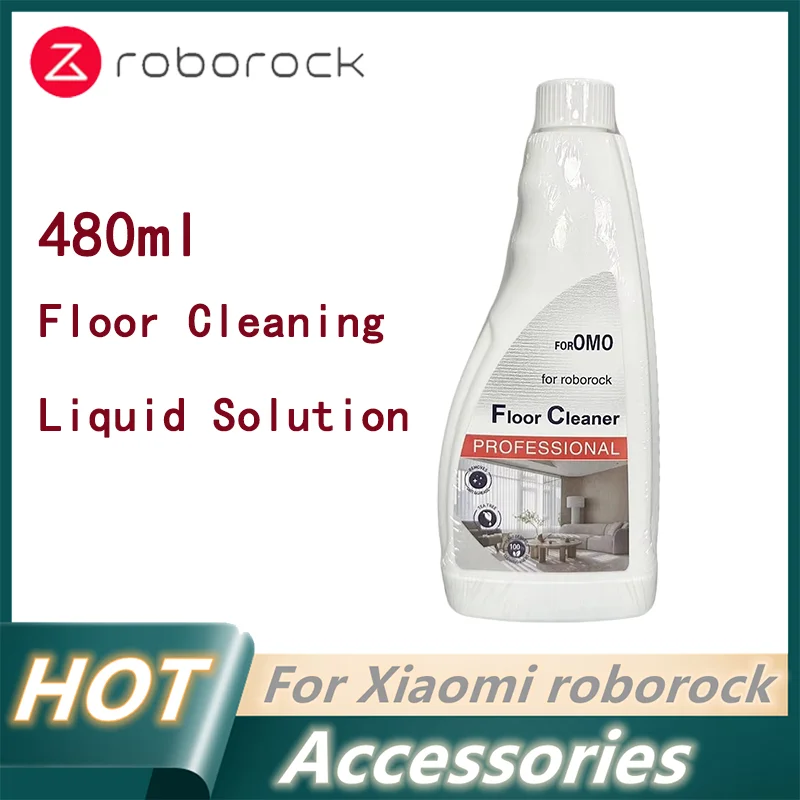 لـ Roborock Xiaomi وOMO حل سائل تنظيف الأرضيات المشتركة S8 Pro Ultra/S8/S8+/Q5/Q7 Series/S7 Max Ultra/S7MaxV Plus 480 مللي #4
