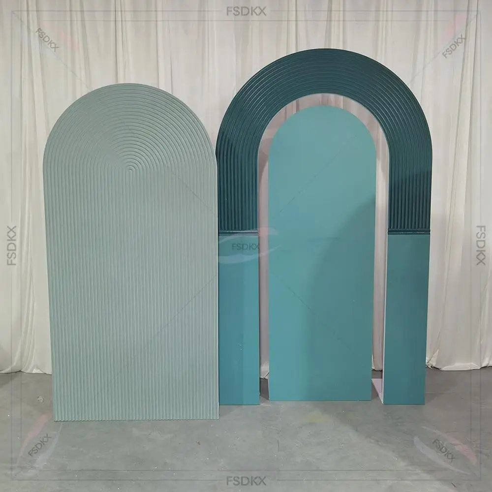 

Factory Hot Sale Wedding Backdrops Stand 3d Pvc Backdrop Set Arches for Wedding & Party Decor Durable Carton Packing