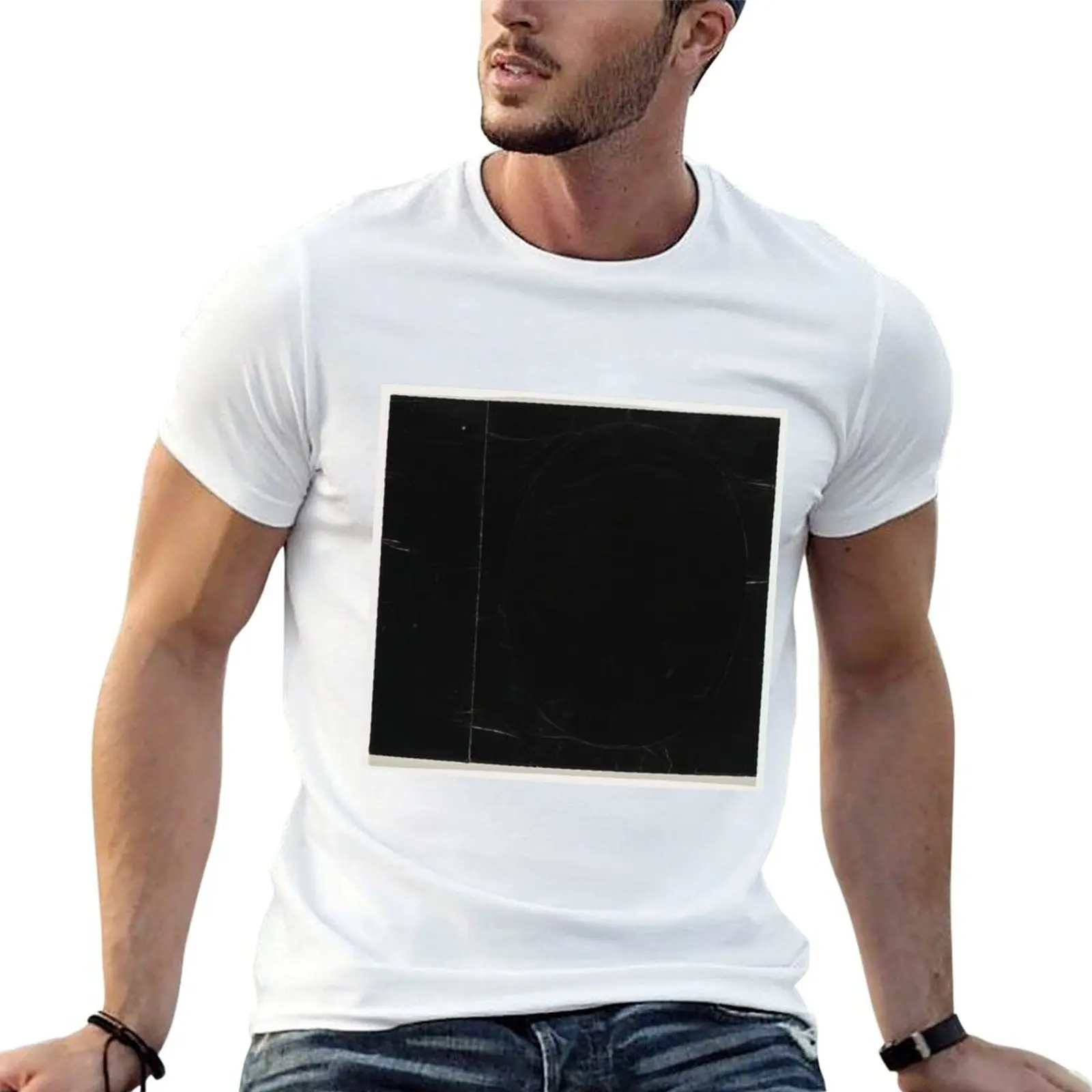 

Ellsworth Kelly - Black on Black - 1951 T-Shirt t shirts for man cotton soft t shirt man casual T-Shirt
